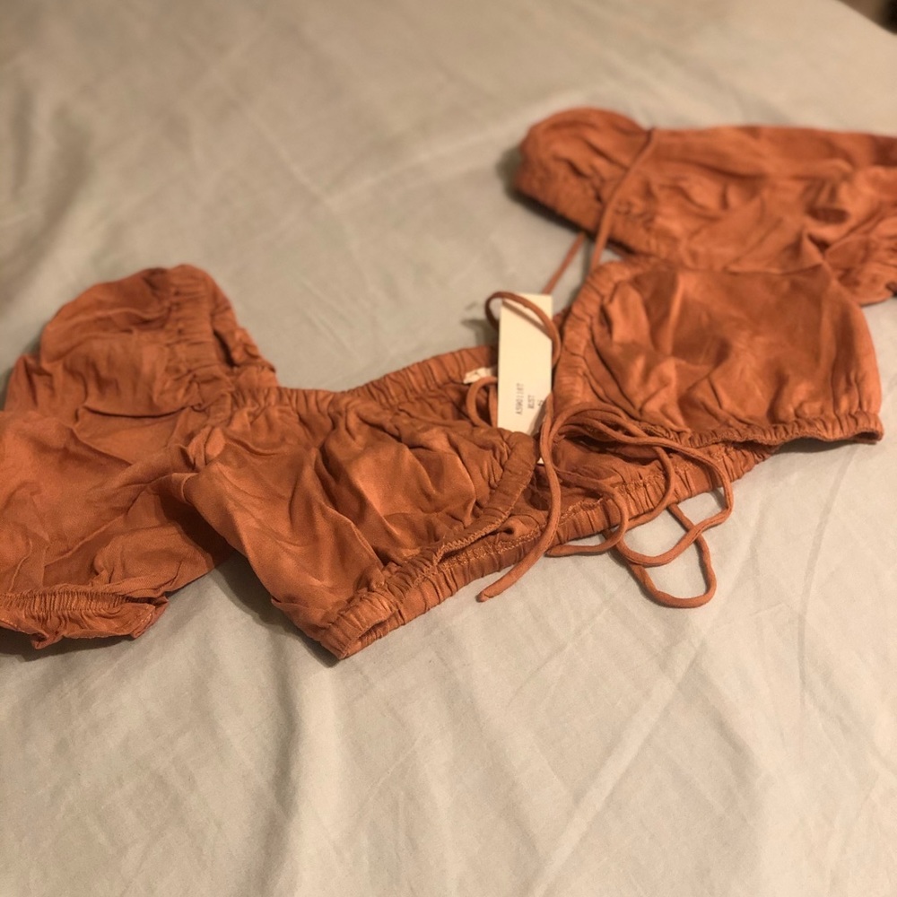 Rust Tie Top - Picture 2 of 2